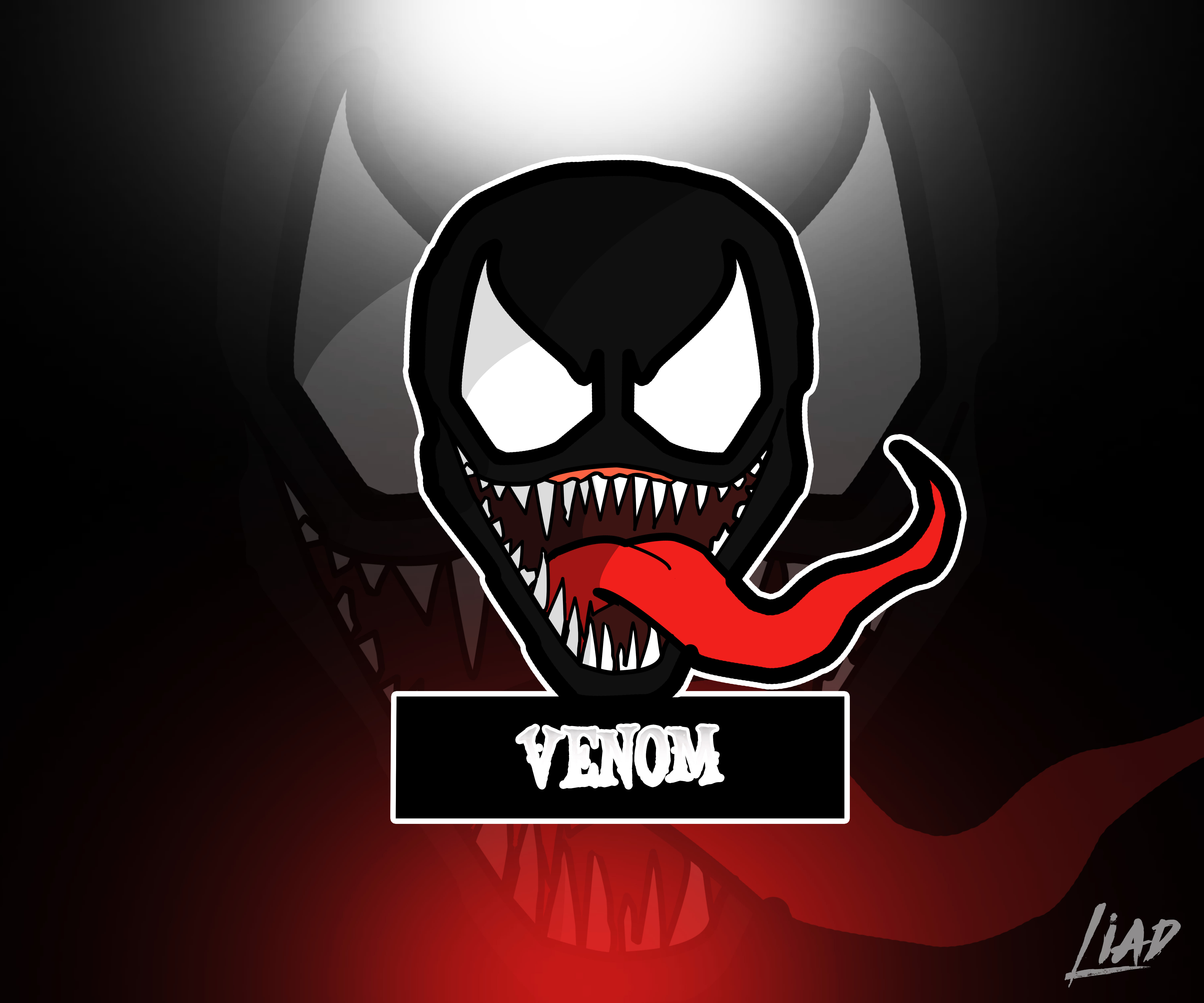 Make Mascot Logo Venom Style By Liad Rahum Fiverr