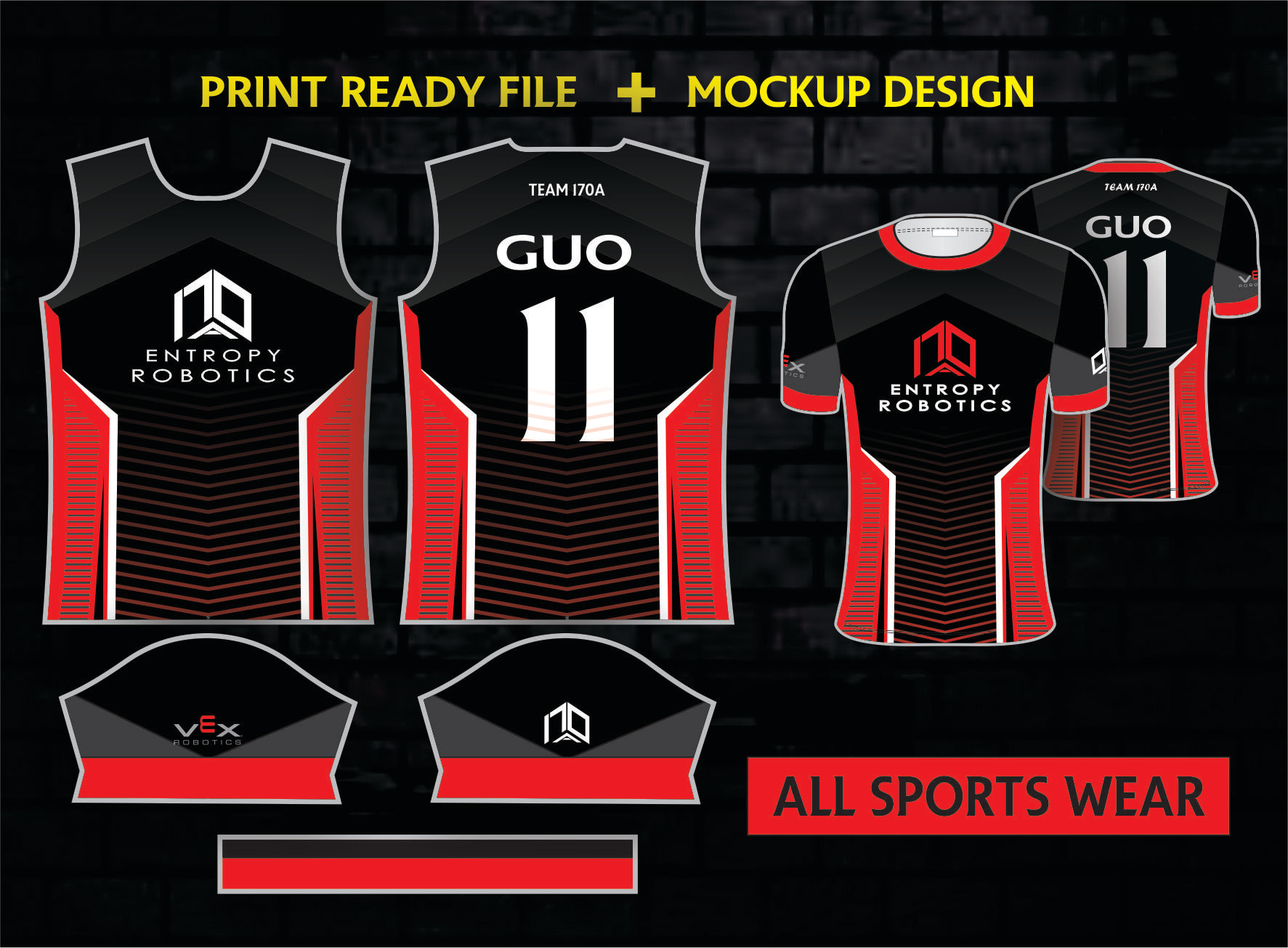 layout design for jersey