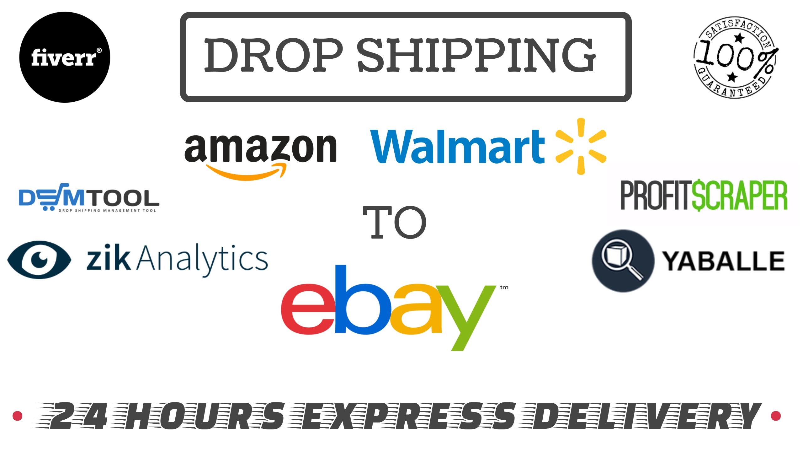 Do Ebay Dropshipping Listing From Amazon And Walmart By Guruasghar