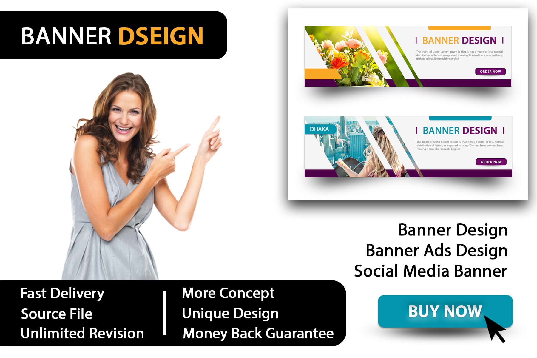 Design Youtube Banner Web Banner Facebook Banner Ads By