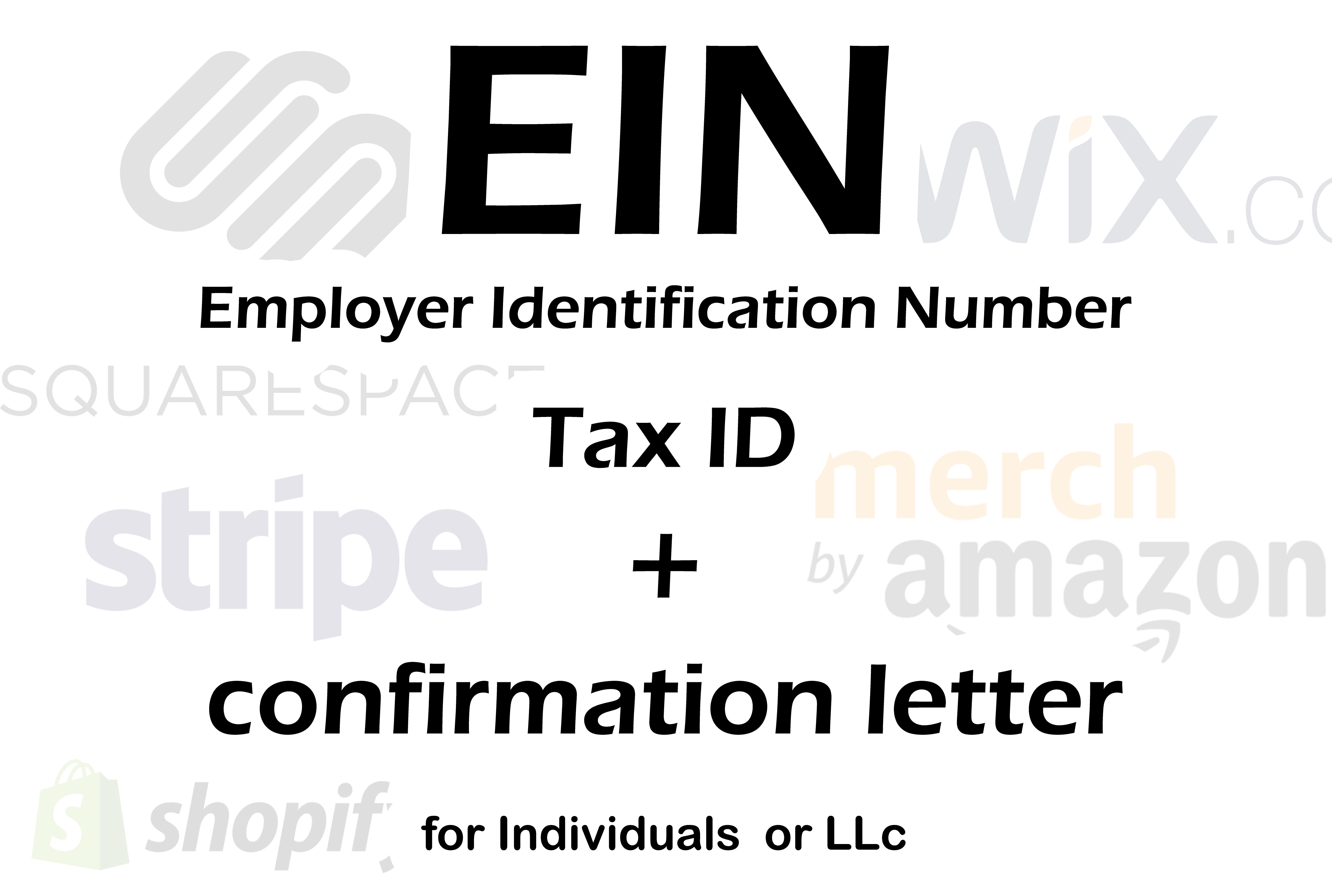EIN : Employer Identification Numbe Tax USA Inc.
