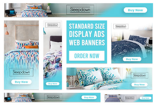 Create Static Google Ads Adwords Banners In 6 Sizes By Sanjayy 86