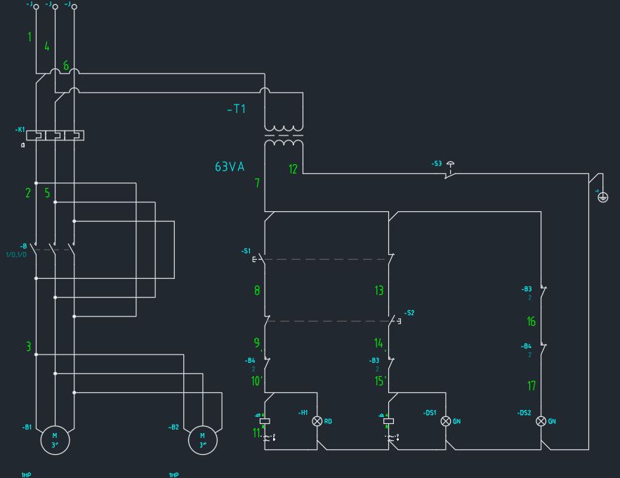 How To Draw Schematic Diagram In Autocad - Design Talk