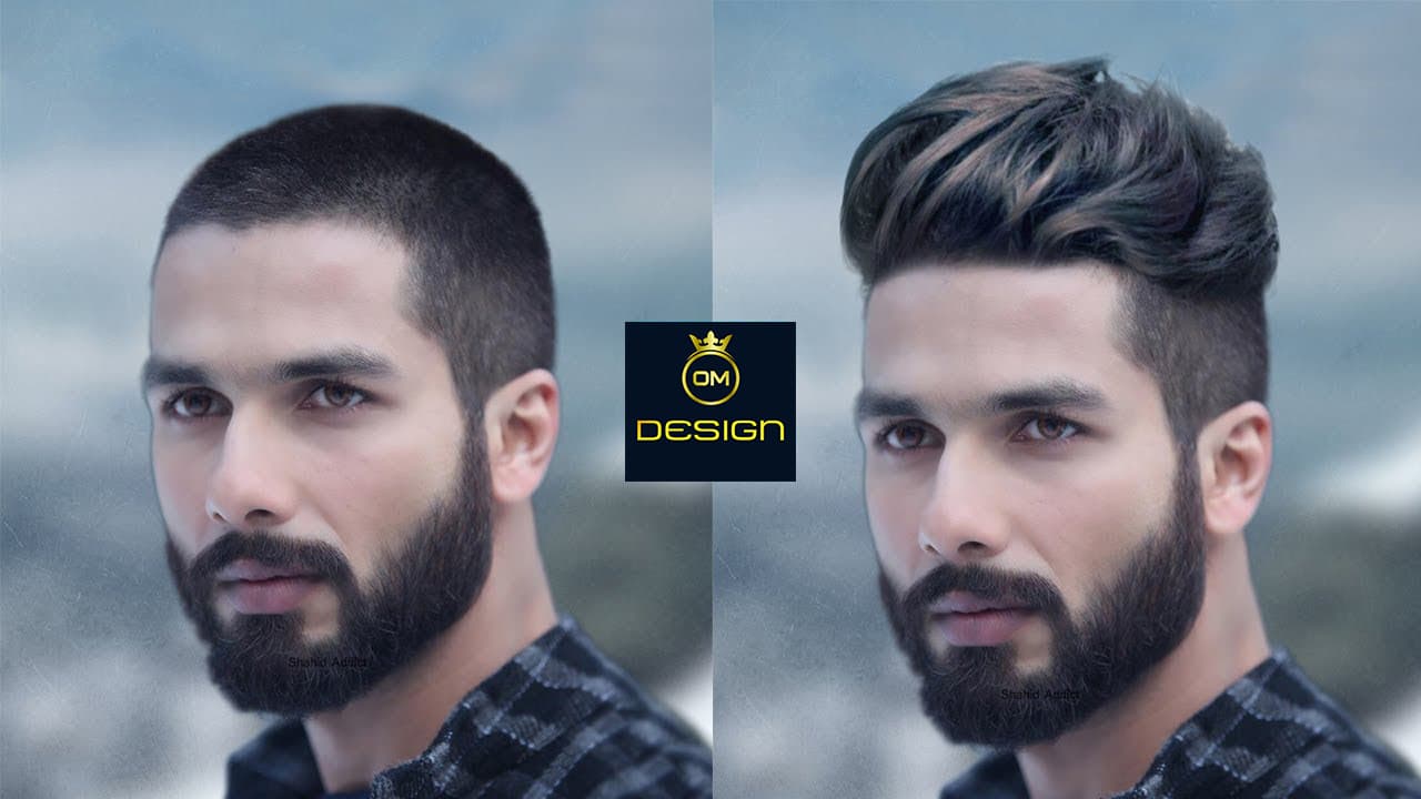 Add hair or beard in photoshop by Mikis9009 | Fiverr