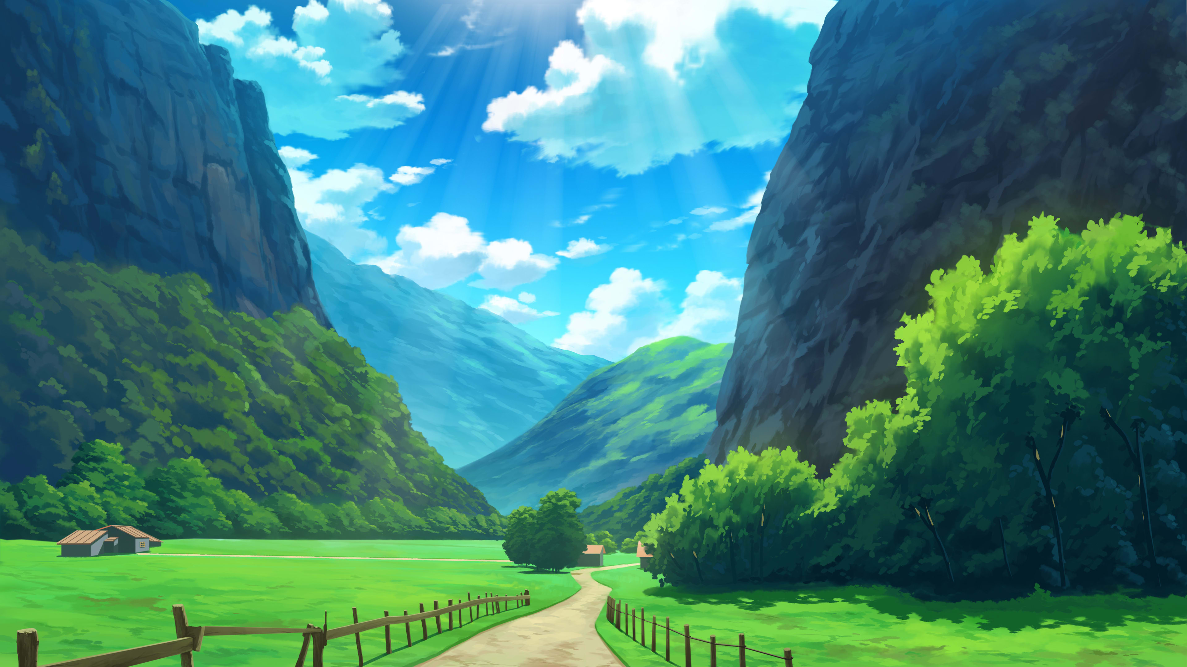 Create anime background style by Dazzy_daze | Fiverr