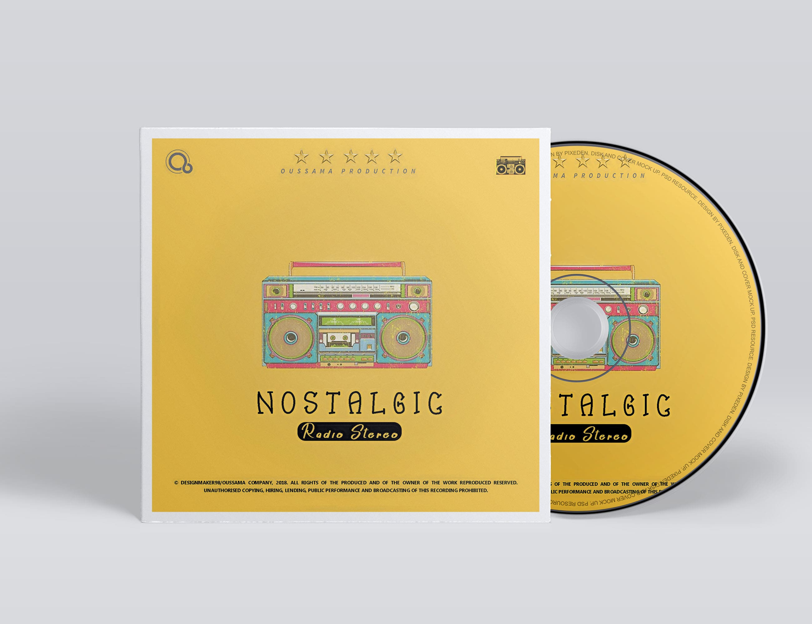 Download Do Elegant Album Cover Art Single Or Cd Cover Design By Designmaker98 PSD Mockup Templates