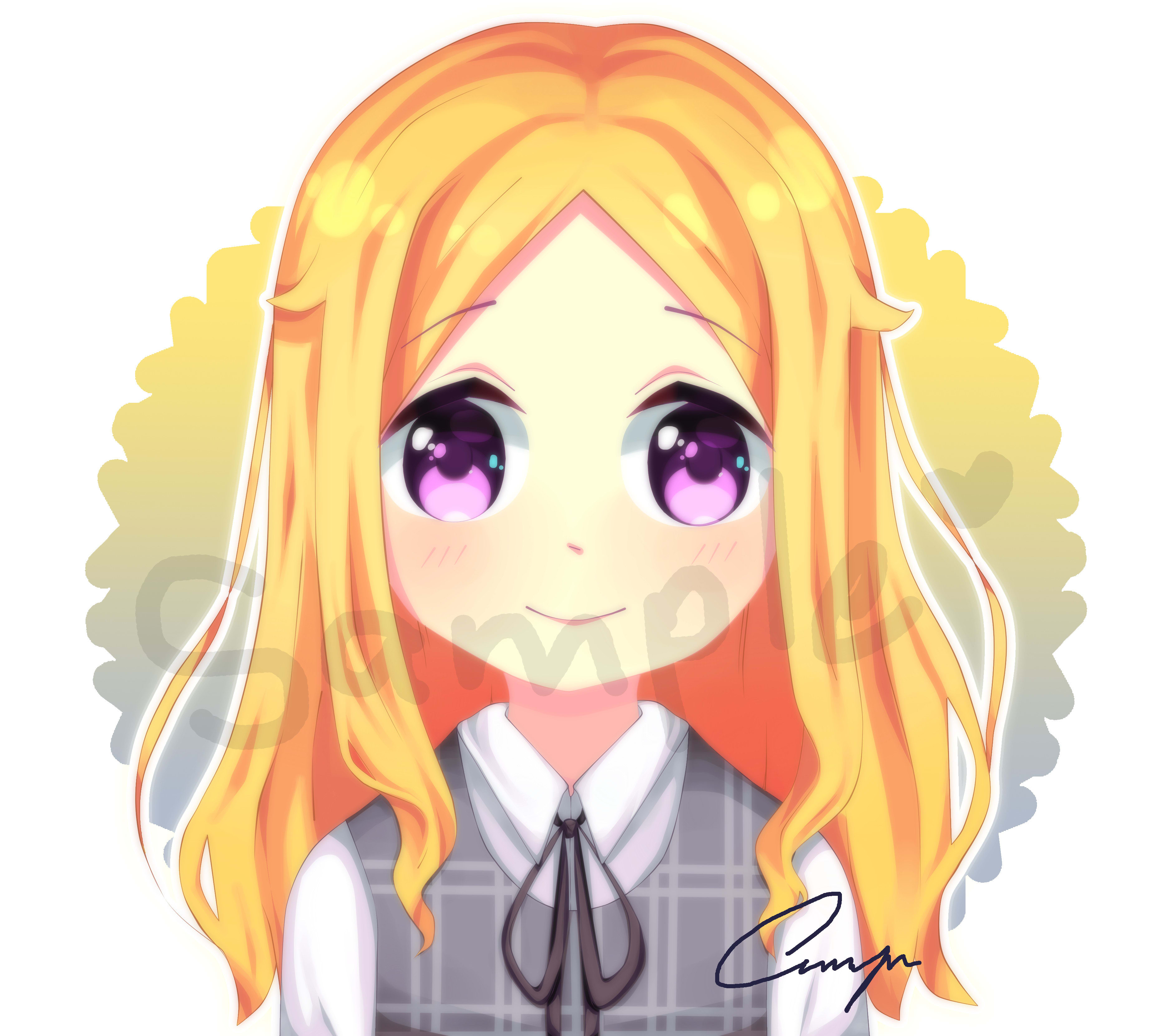 Make You To A Cute Anime Style Icon Avatar By Lennypi