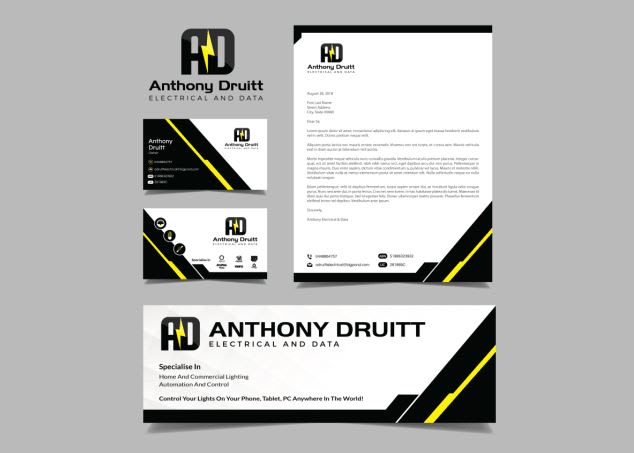 Design Letterhead Business Card And Logo By Marshall Motter