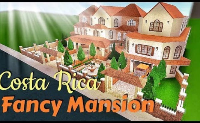 Mansion Bloxburg House Ideas One Story