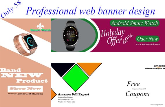 Professional Web Banner Web Ads Design Banner Ads Web Banner