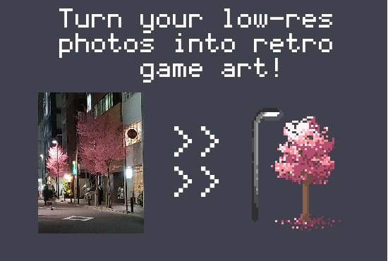 turn images into pixel art