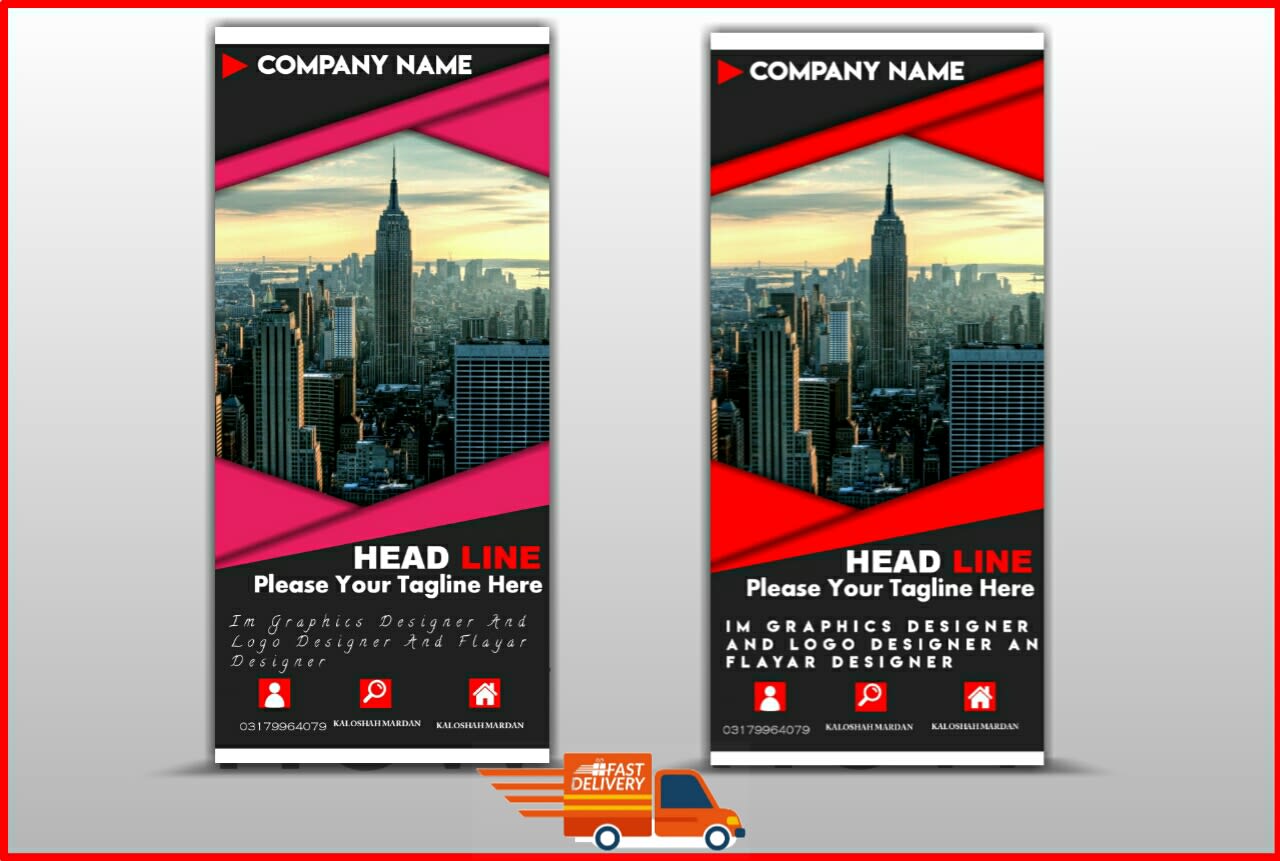 Design Roll Up Banner Billboard Or Any Banner In Hours By Nasardesigner12