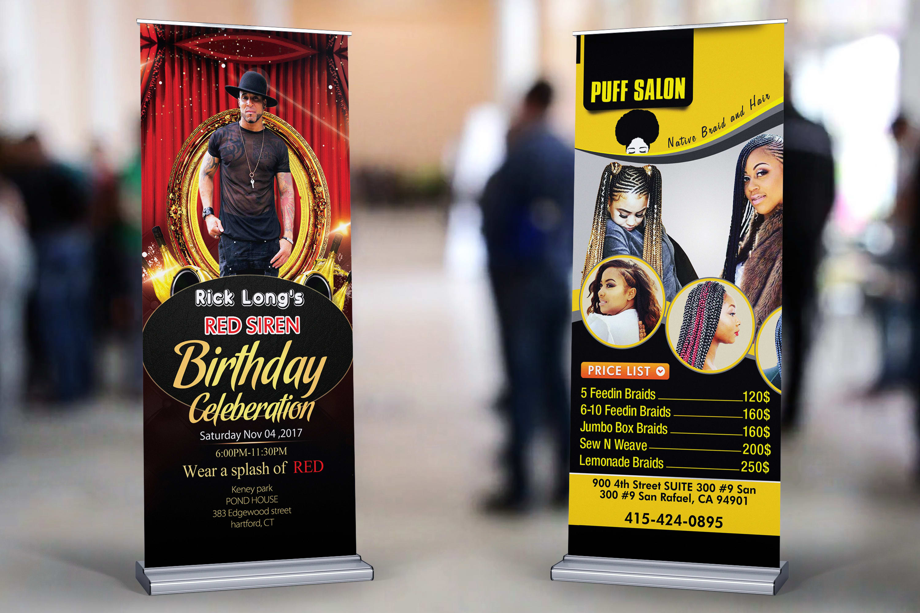 Great Pop Up for Events Details about   Personalised Roller Banner for Birthday & Celebrations 