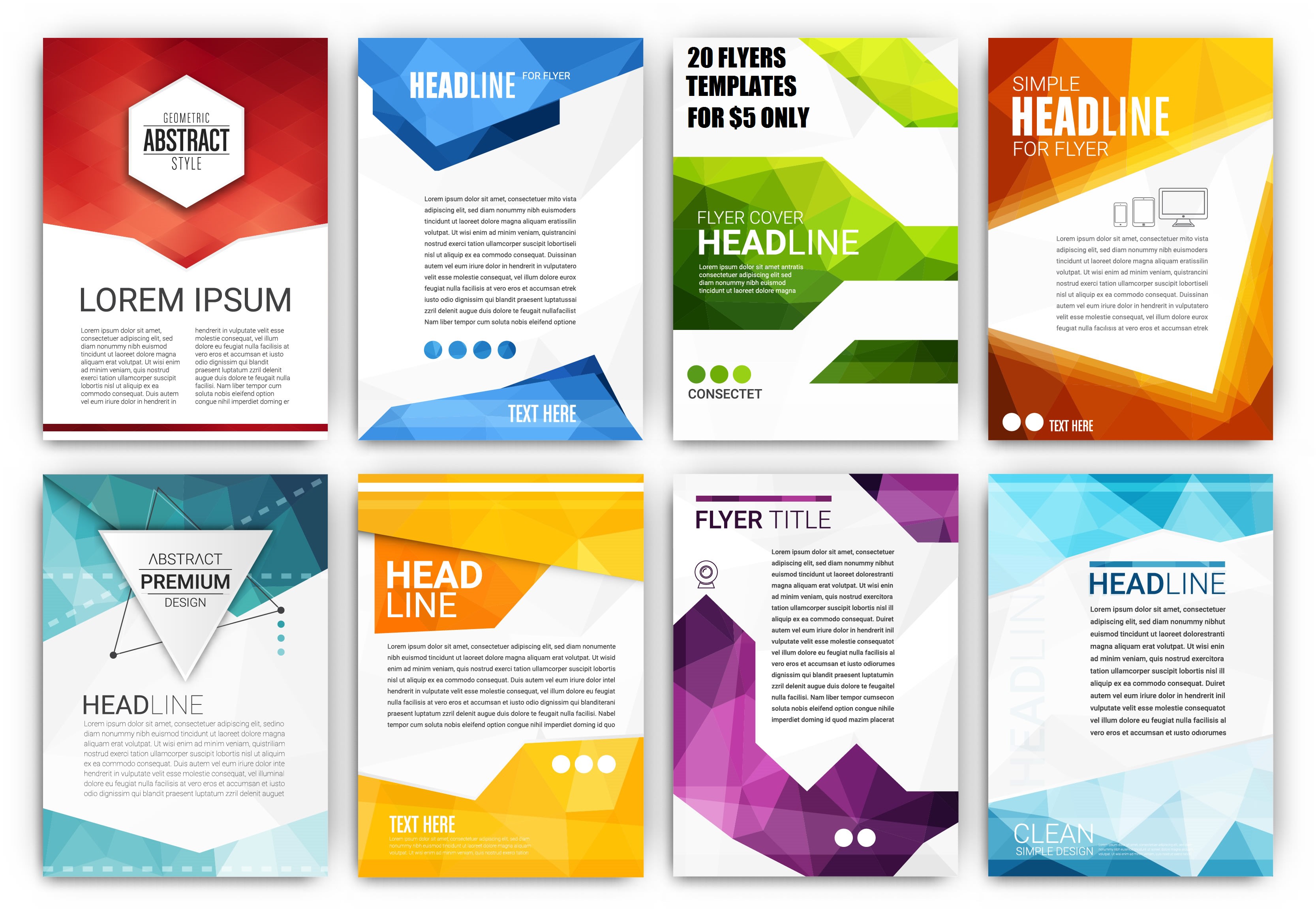Give You Flyer And Poster Templates In Photoshop By Amirzeb077