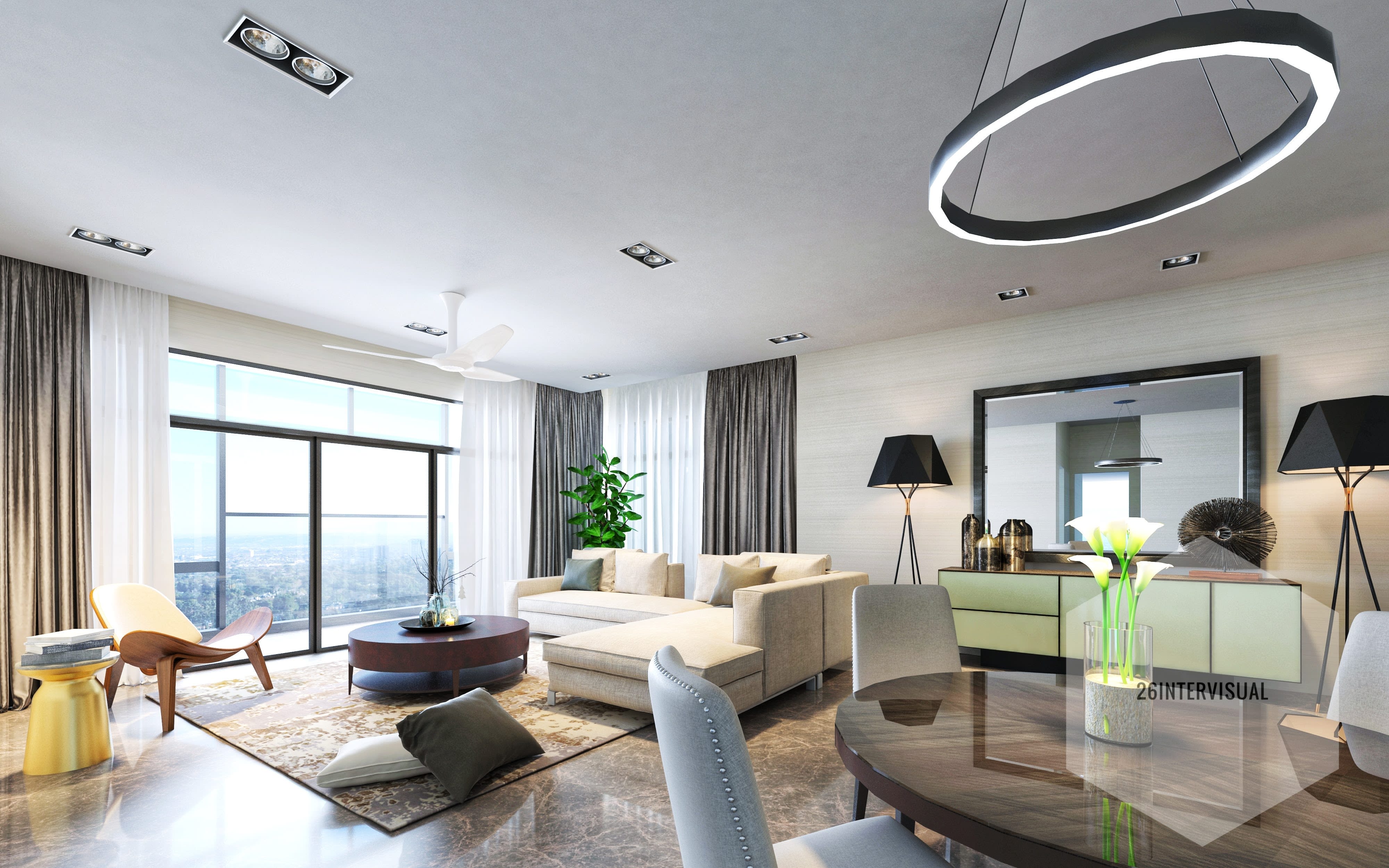 3DS Max Interior Rendering