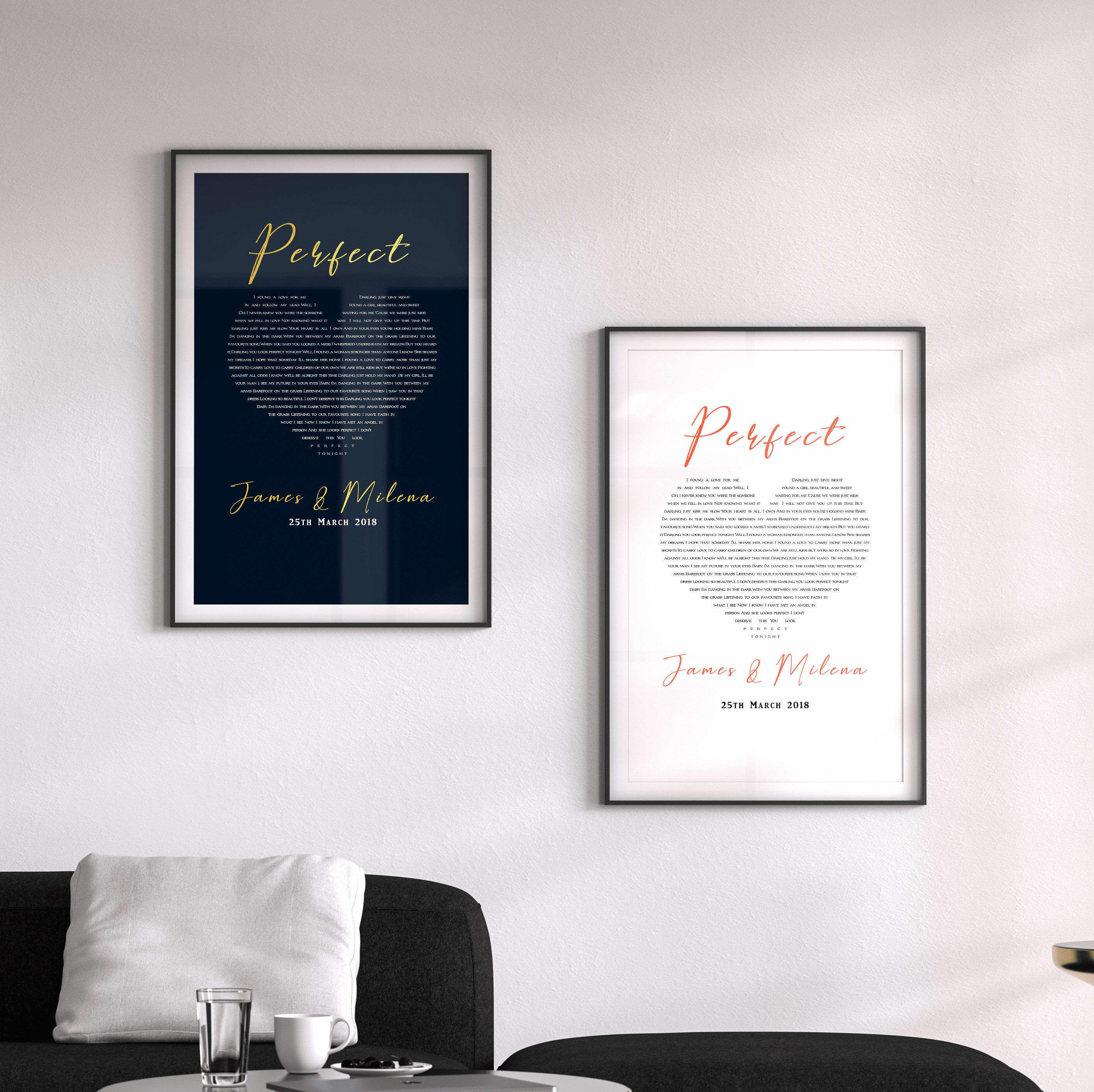 Design A Song Lyrics Heart Shape Poster By Omartrai