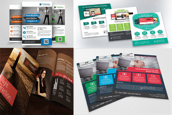 design amazing business flyer