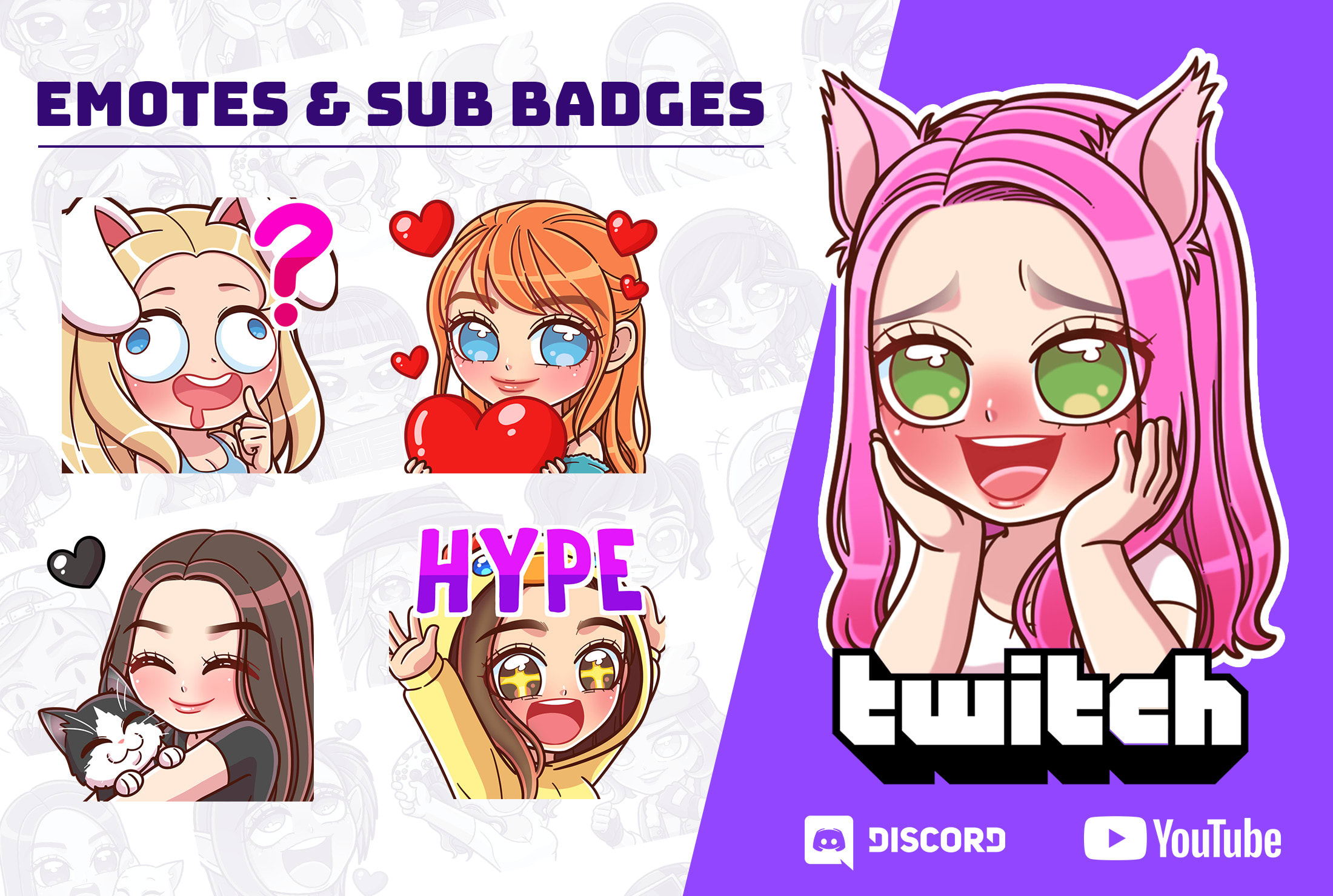Twitch Emotes Custom