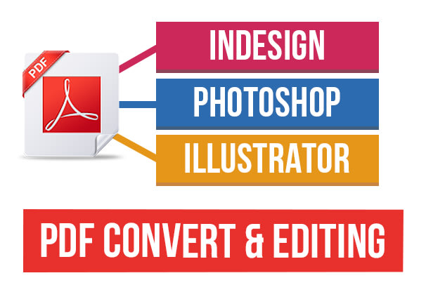 Pdf Editing And Convert To Indesign Photoshop Illustrator By Ns_creative Fiverr