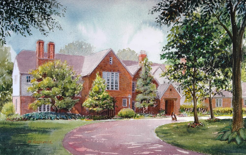 Do Watercolor House Landscape Or Anything In My Style By Mahady Hasan