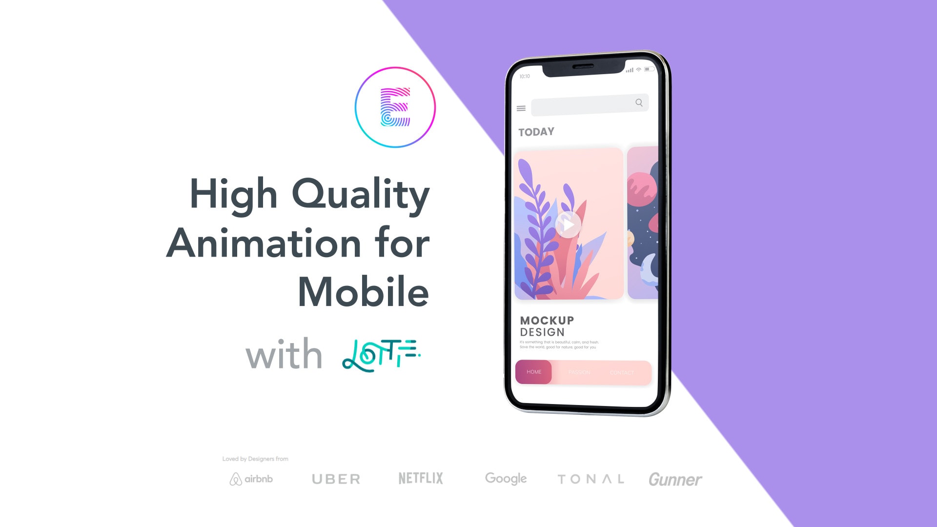 Create animated ui ux element for a mobile app with lottie by Edoanimations  | Fiverr