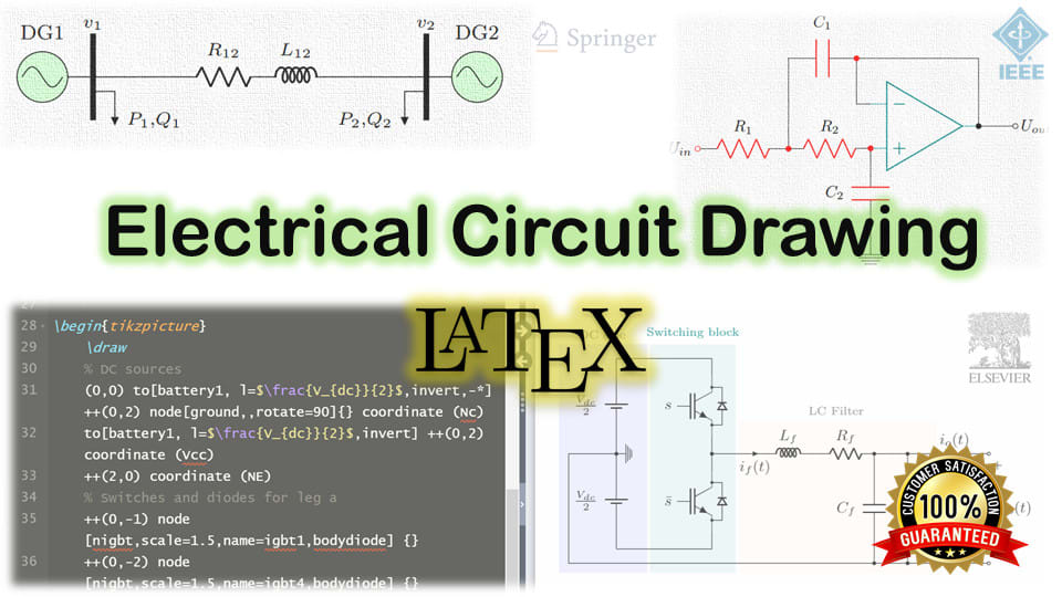Draw Your Electric Circuit Diagrams In