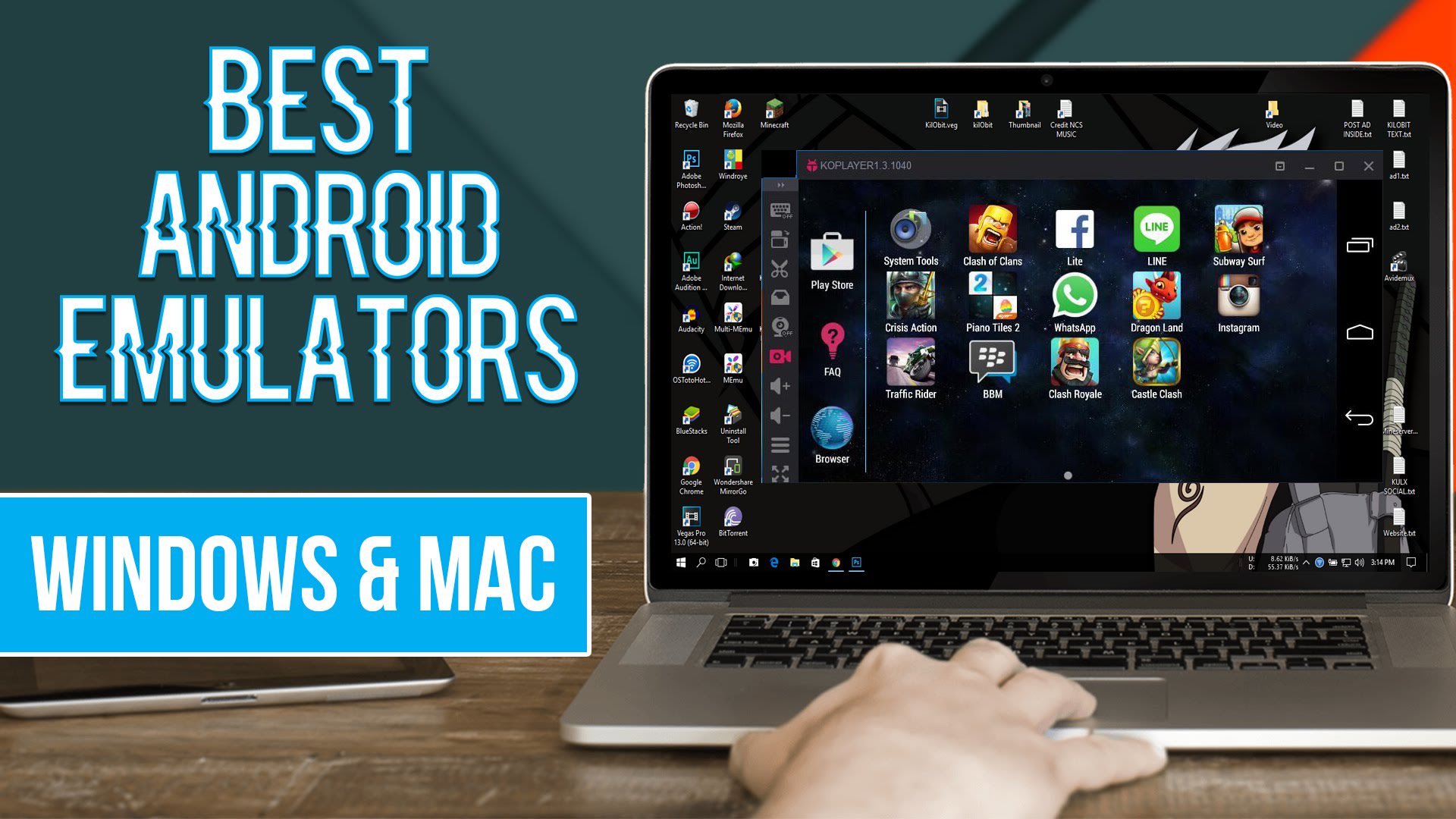 emulator preview of android phones for mac