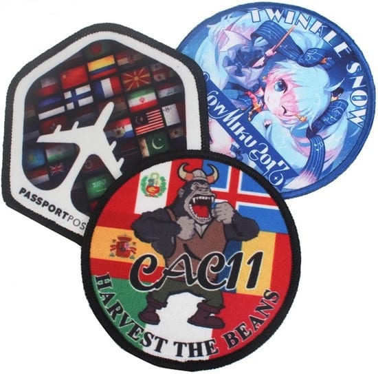 Sublimation patches 2024