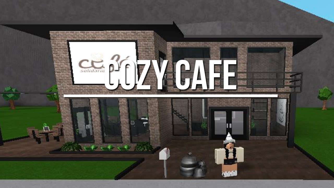 Bloxburg I Make Cute Cafes Super Detailed And Modern By