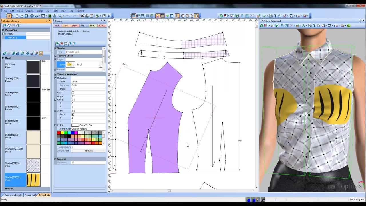 Apparel CAD and Grading Learning Diary