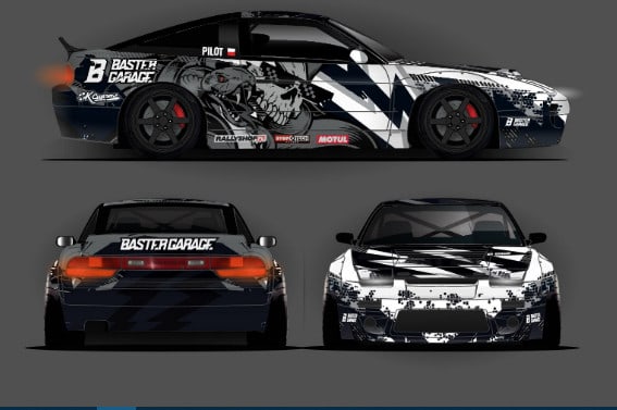 Do Racing Car Wraps Vehicle Wrap Design By Jenny Sarah Fiverr