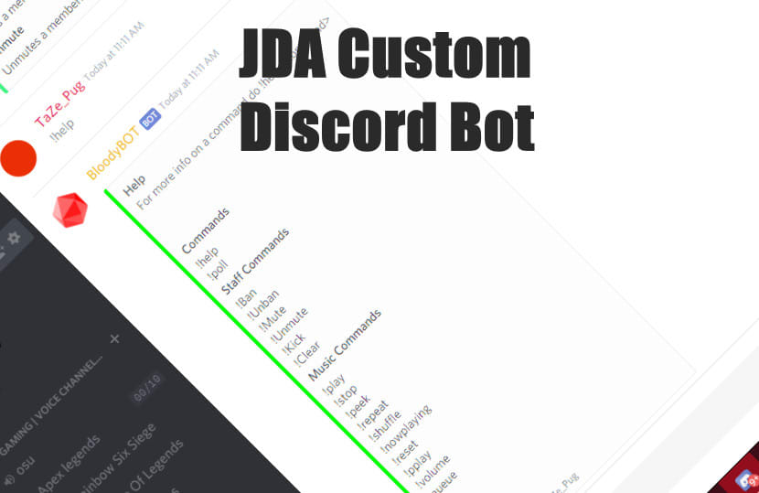 Create A Custom Jda Discord Bot By Aidan2123
