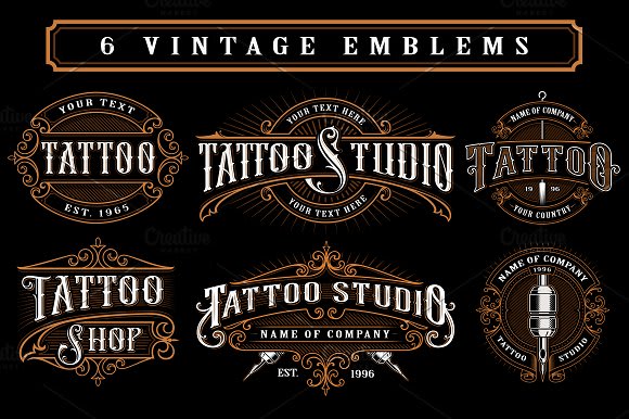 Design a retro vintage , logo design ,flyer ,card tattoo etc by Saopcores