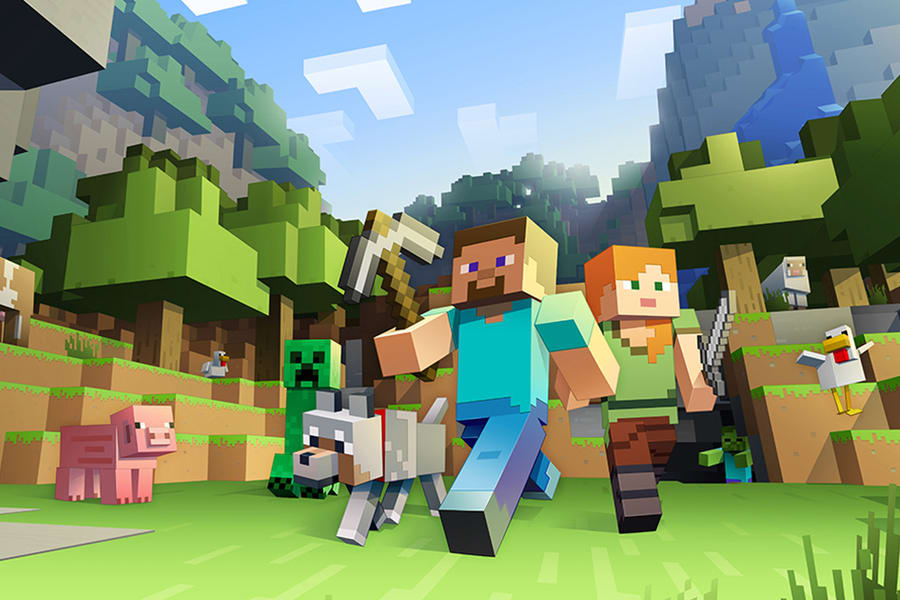 Game thủ bịt mắt hoàn thành Minecraft trong 30 phút