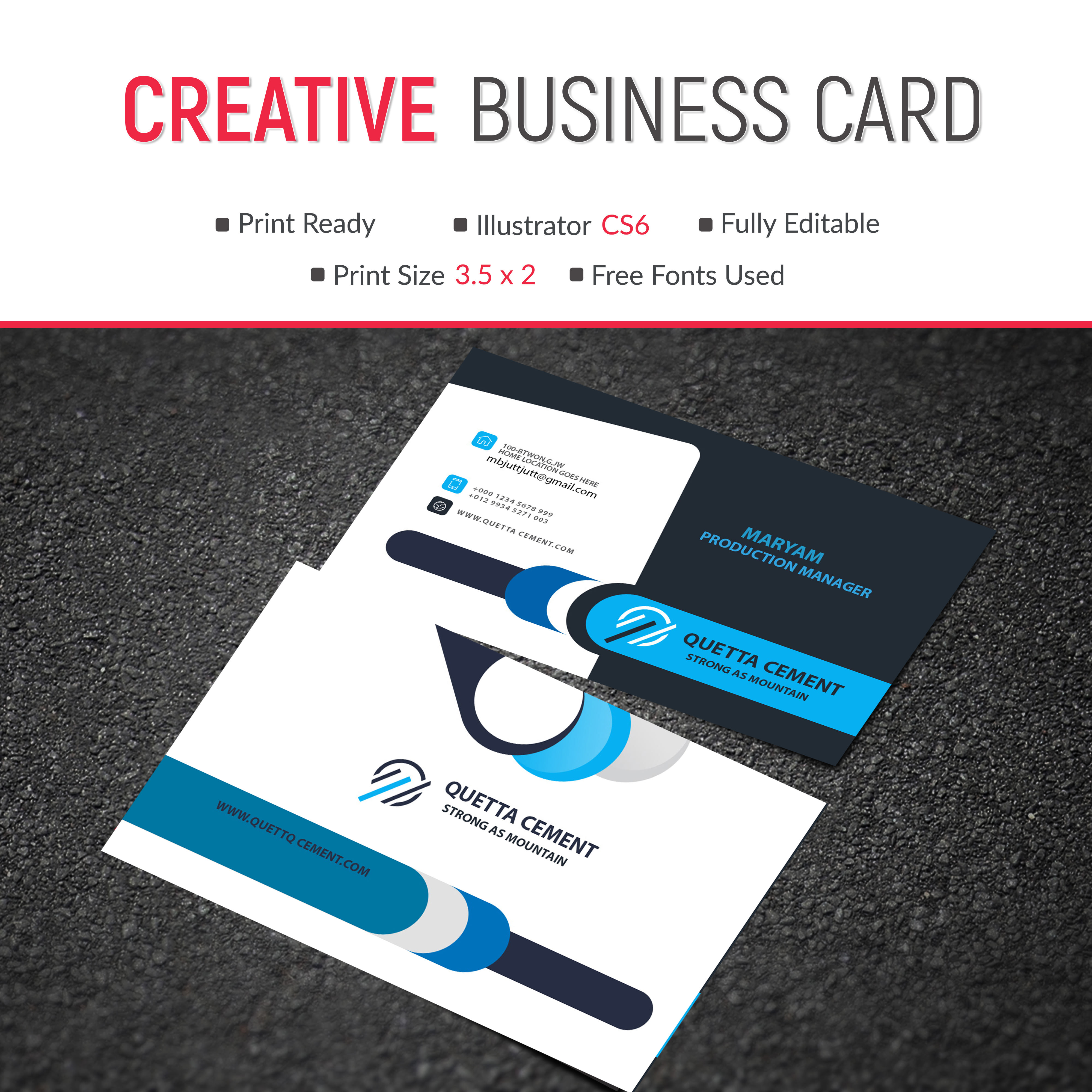 How To Design Business Card In Illustrator Cs6