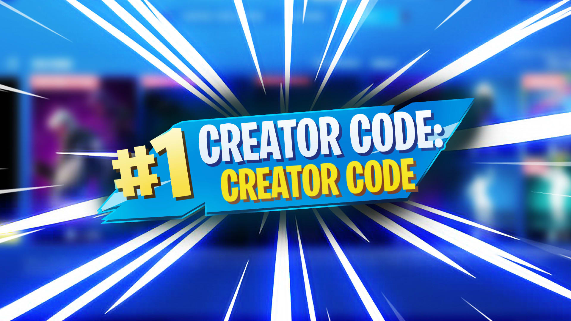 How to get a Support a Creator Code for Fortnite 