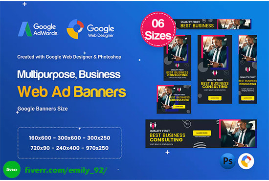 Design Beautiful Banner And Google Ad By Emily 92