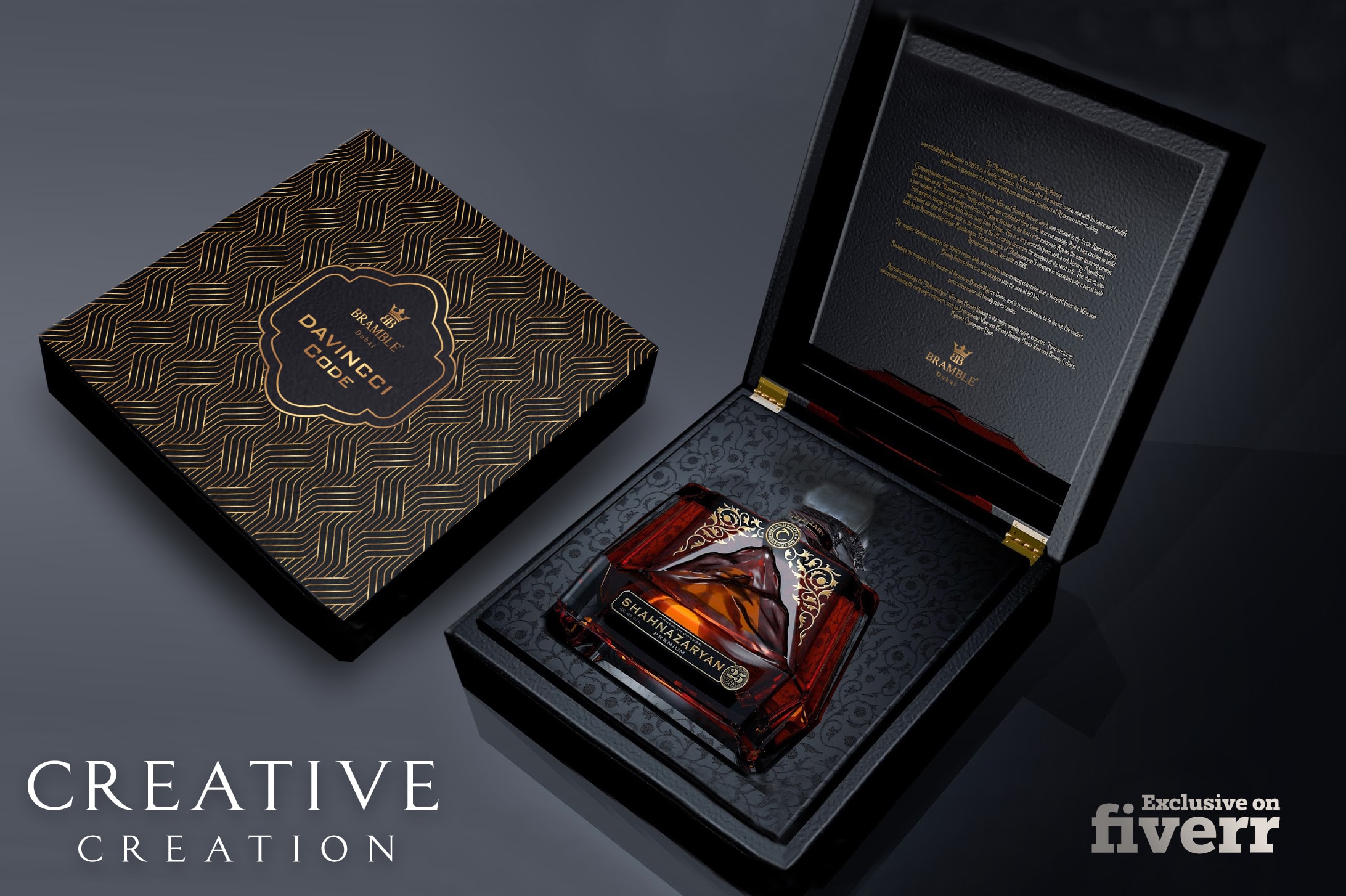 Design Luxury Perfume Packaging By Creative Creat Fiverr