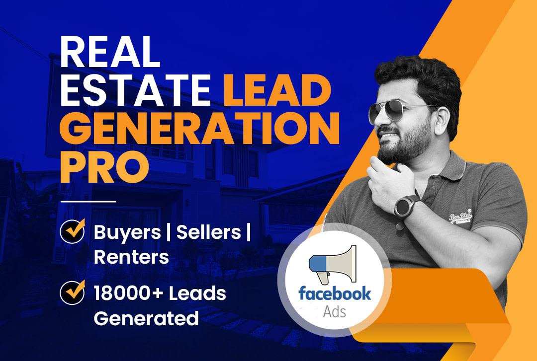 Do estate lead generation facebook ads by Luckypralhad | Fiverr