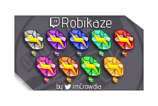 Create Sub Or Bit Badges For Twitch By Imcrowdia Fiverr
