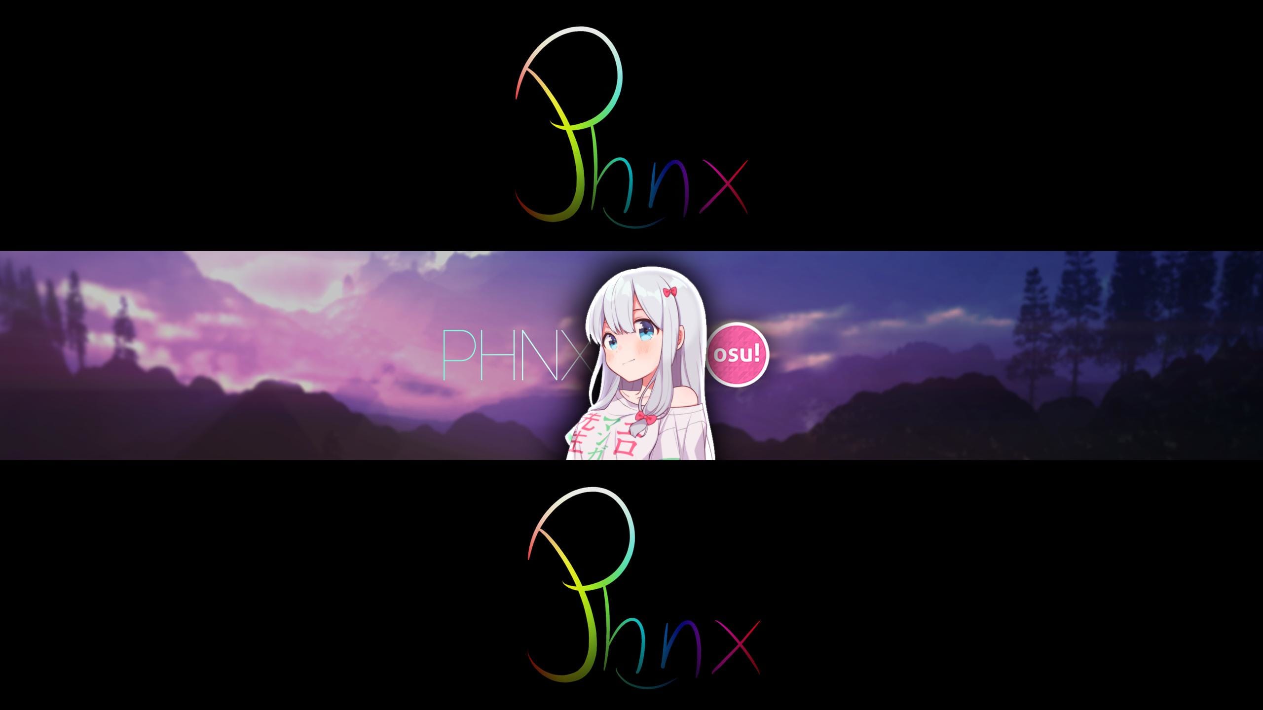 Make A 2d Anime Banner By Phnxowo