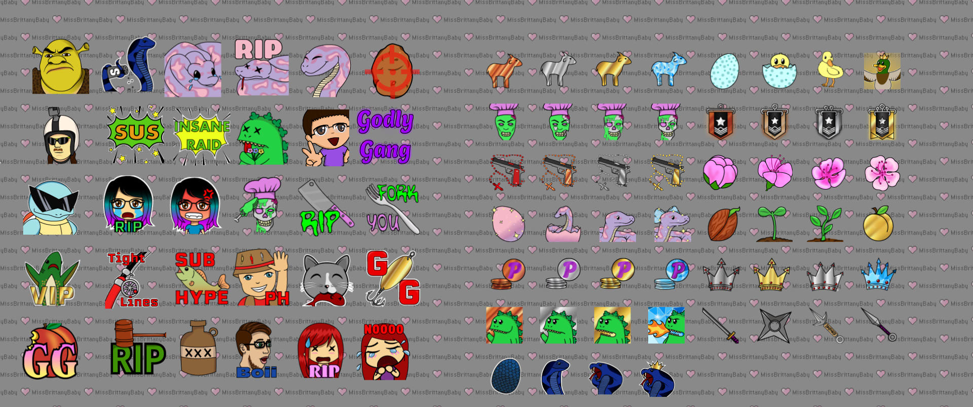 Create Custom Bit Badges For Twitch By Missbrittanybby