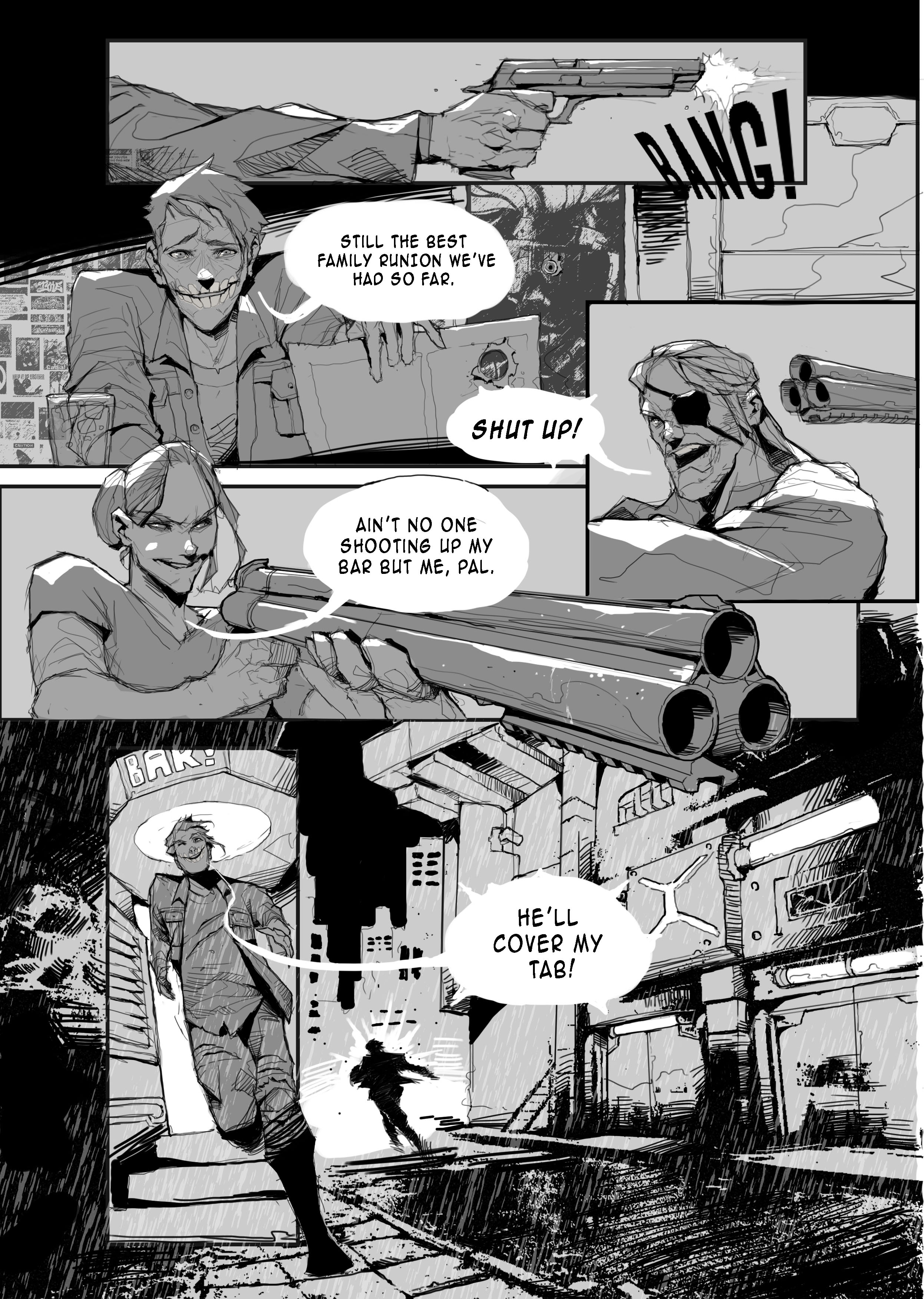 Create A Comic Or Manga Page In My Artstyle By Mfadlim Fiverr
