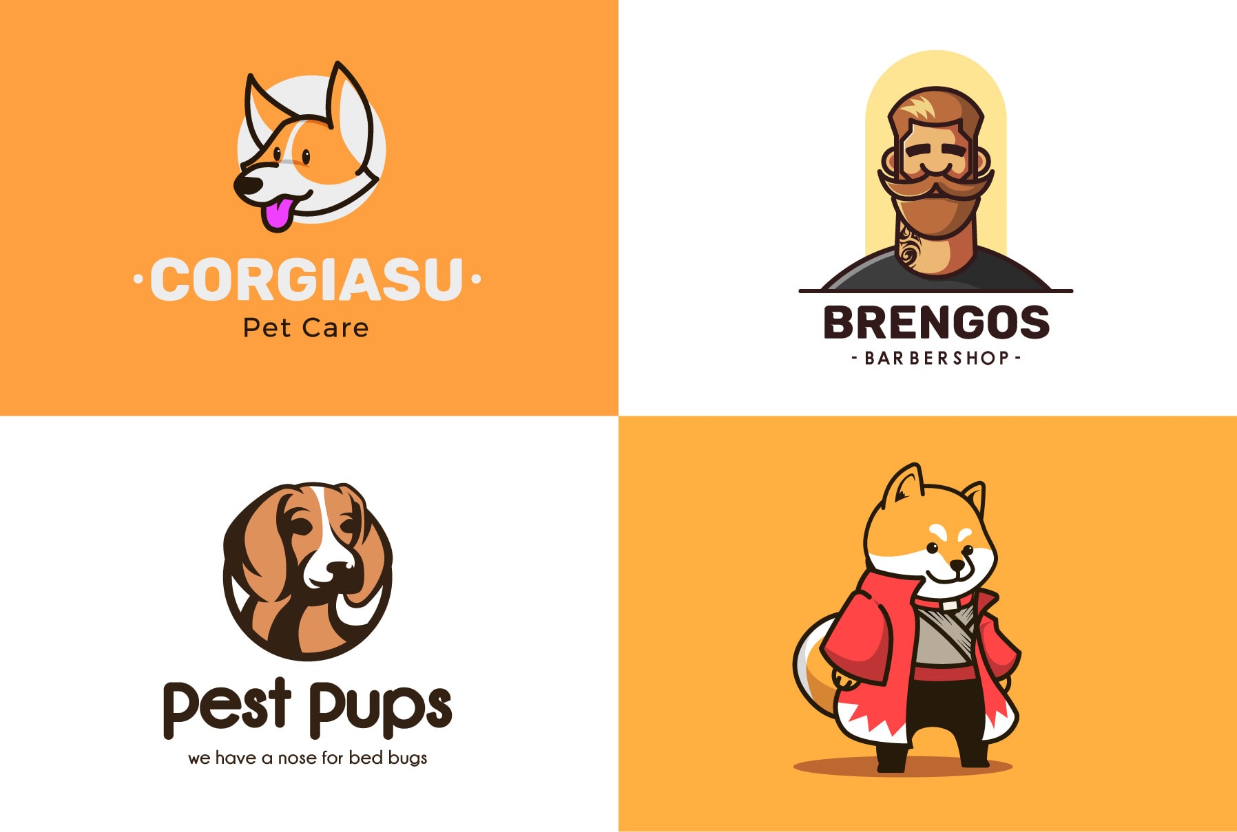 Design cute cartoon mascot logo for kids, pet, app by Rizalfaizzz | Fiverr