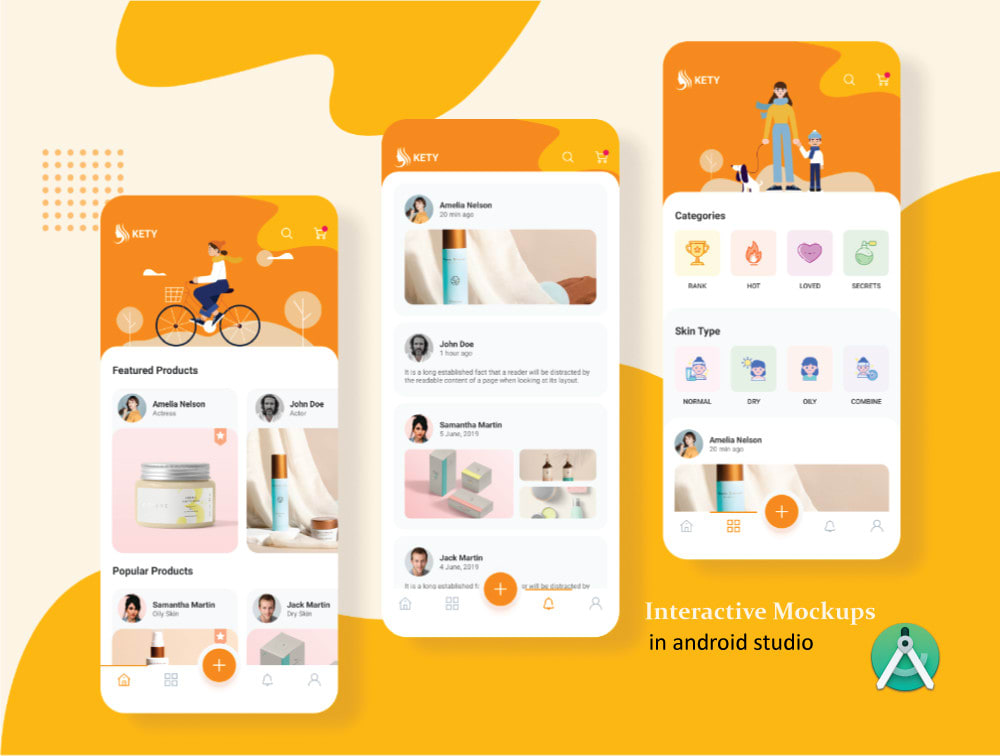 Design Android Ui And Prototype In Xml By Amnasheikh74 Fiverr