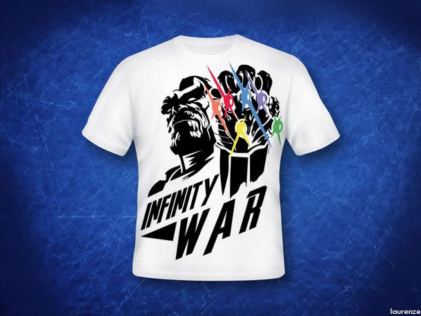 avengers theme t shirt