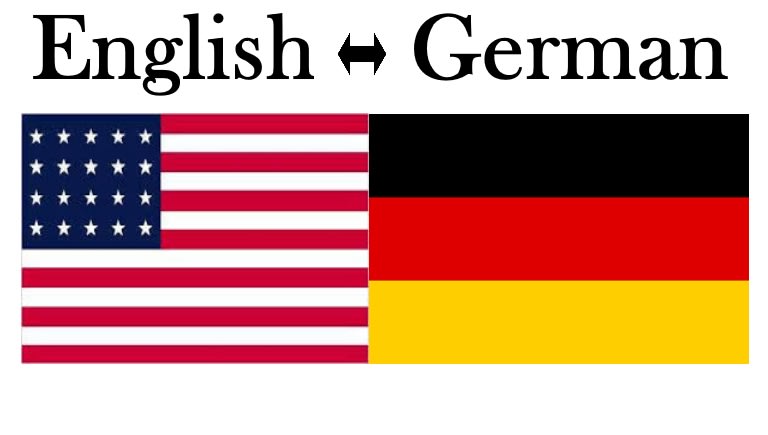 German-English translation for 