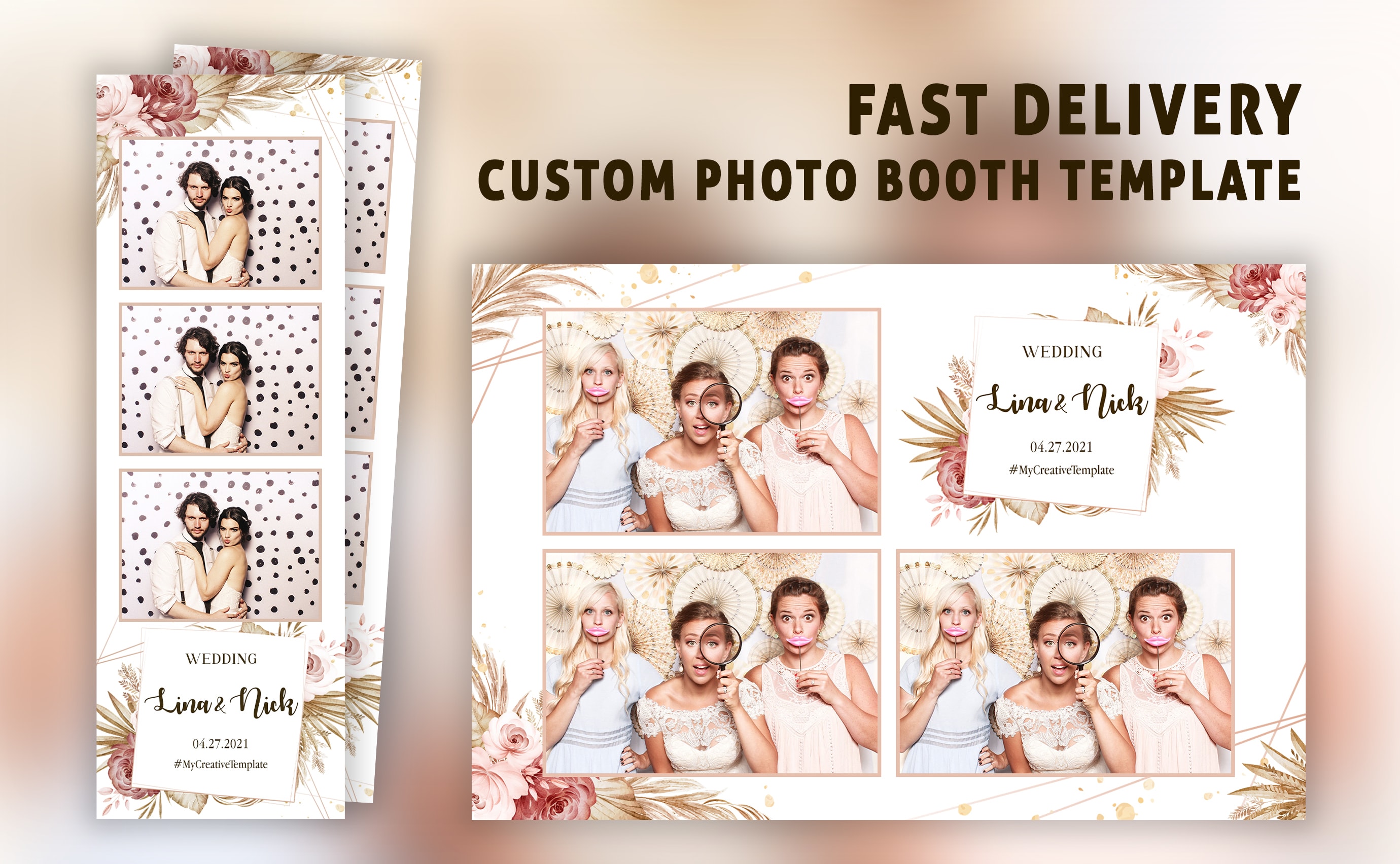 Create Photo Booth Template For You By Vikingdev27 Fiverr