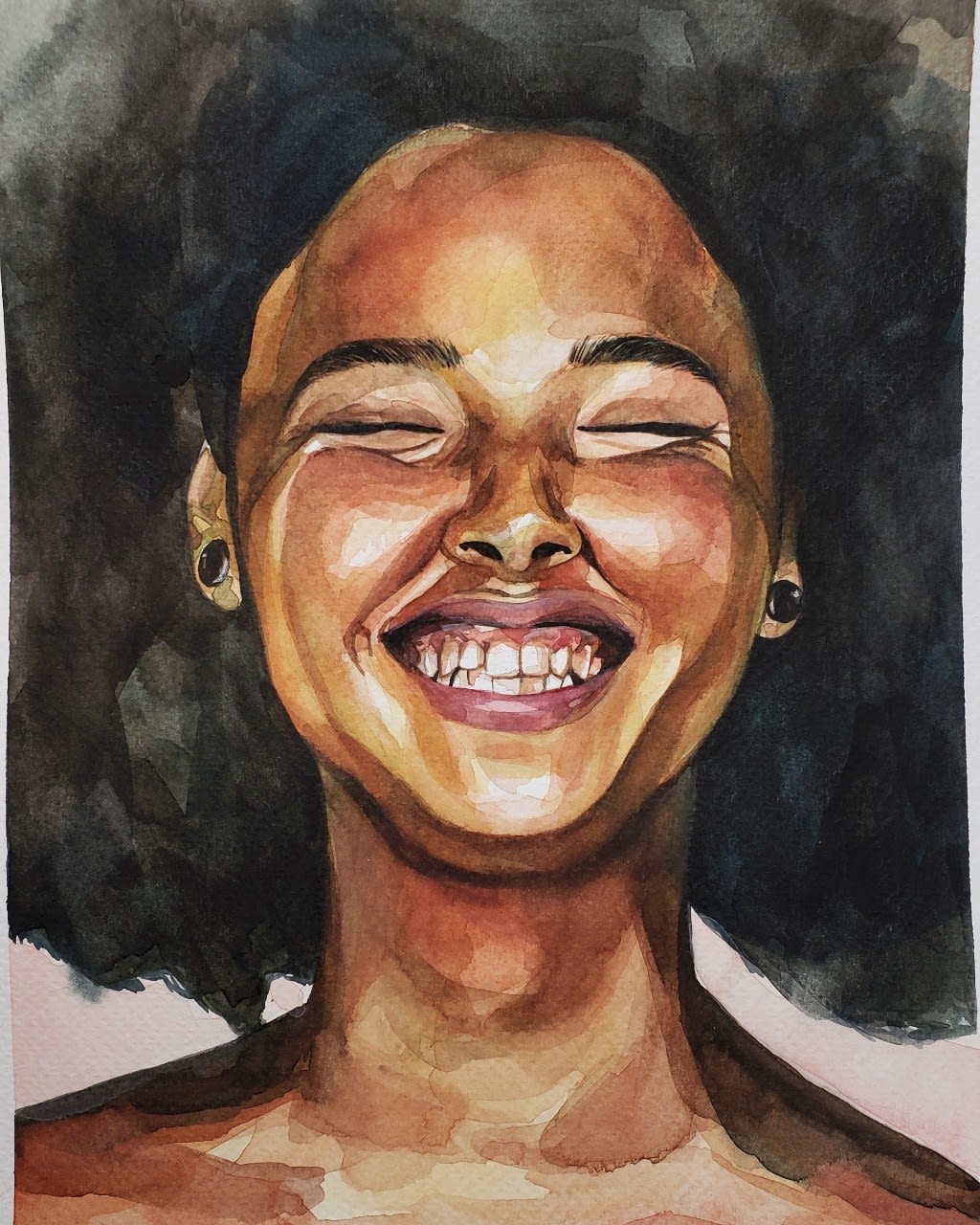 Paint Realistic Watercolor Portrait And Mail It To You By Dahda Kim