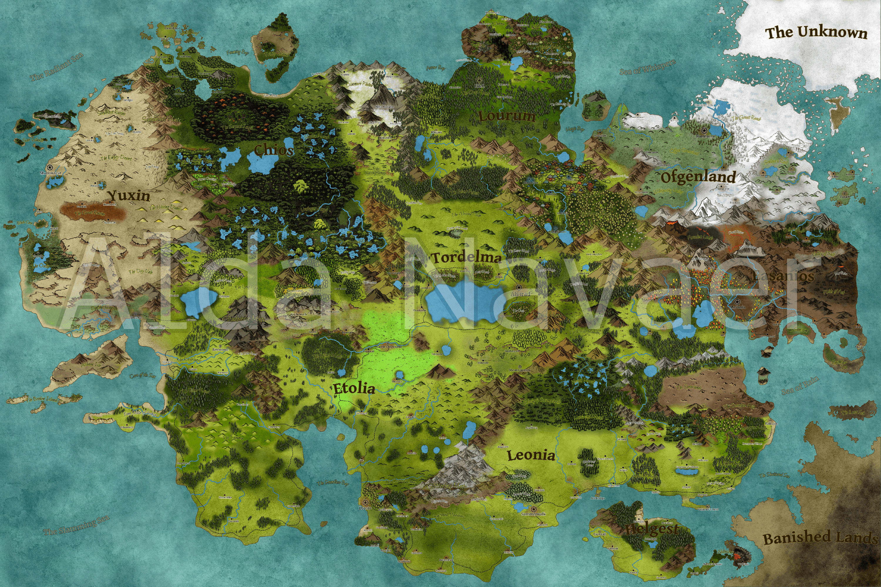 Make Maps For Your Dungeons And Dragons Or Fantasy World By Aldanavaer Fiverr